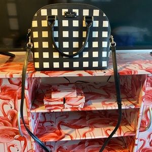 Kate Spade Black and White Purse